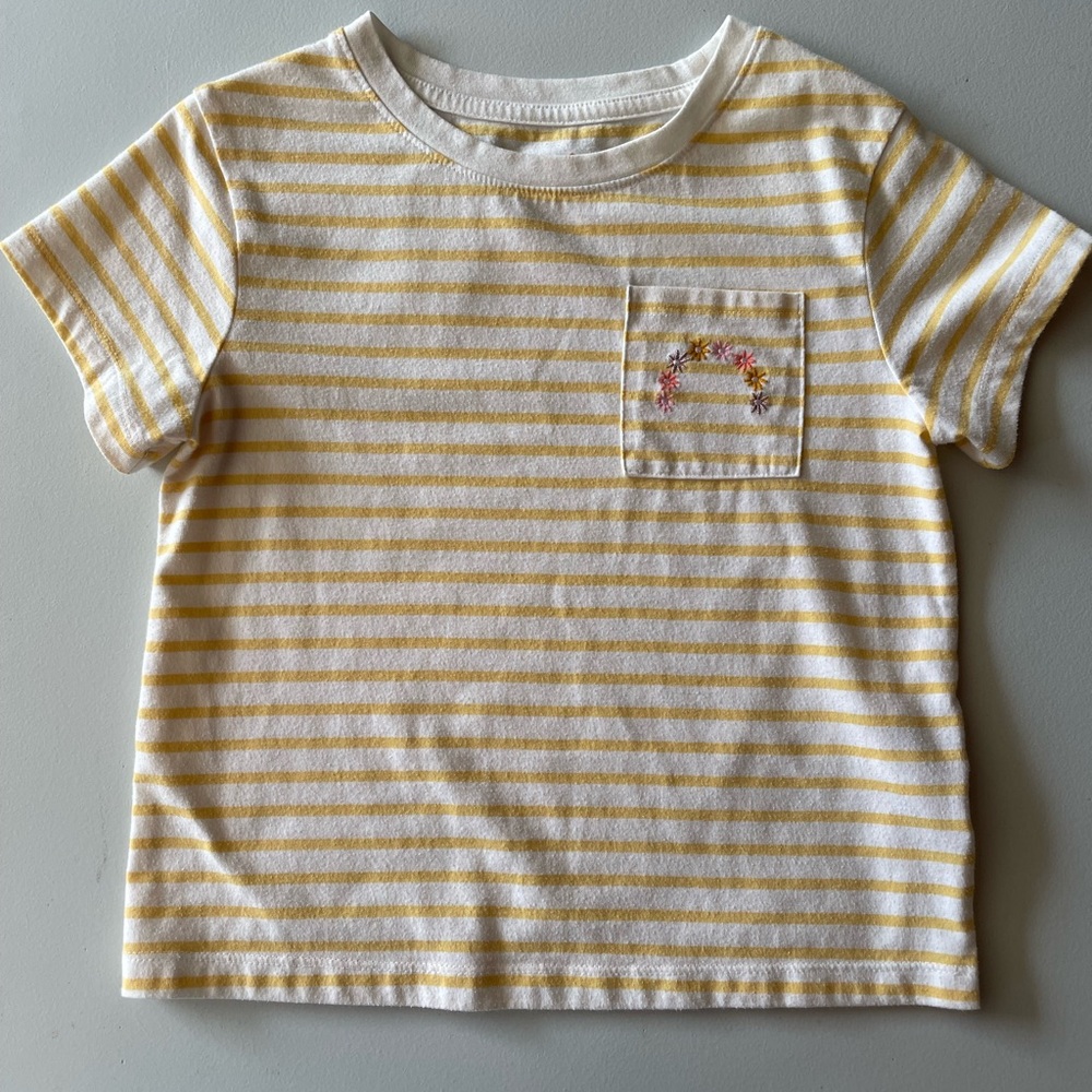 Girls Cat & Jack Embroidered T-shirt